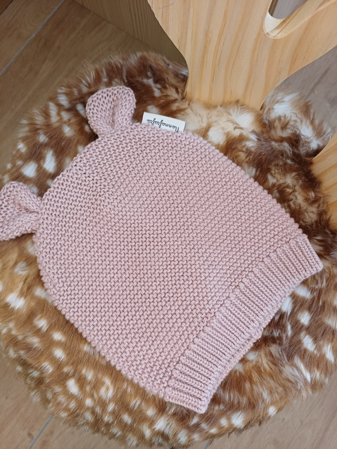 Cappellino cotone con orecchie