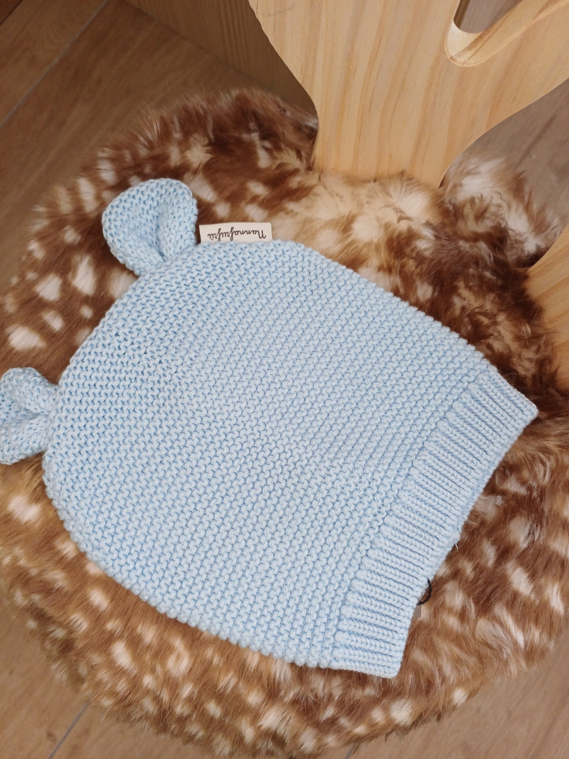 Cappellino cotone con orecchie