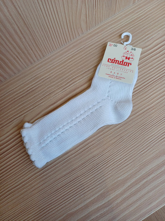 calzino lungo con traforo