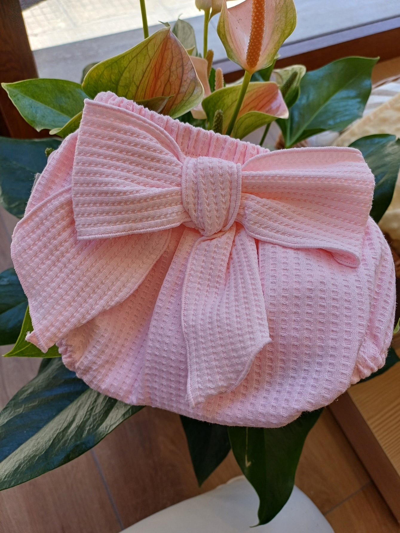 Coulotte con fiocco nido d'ape