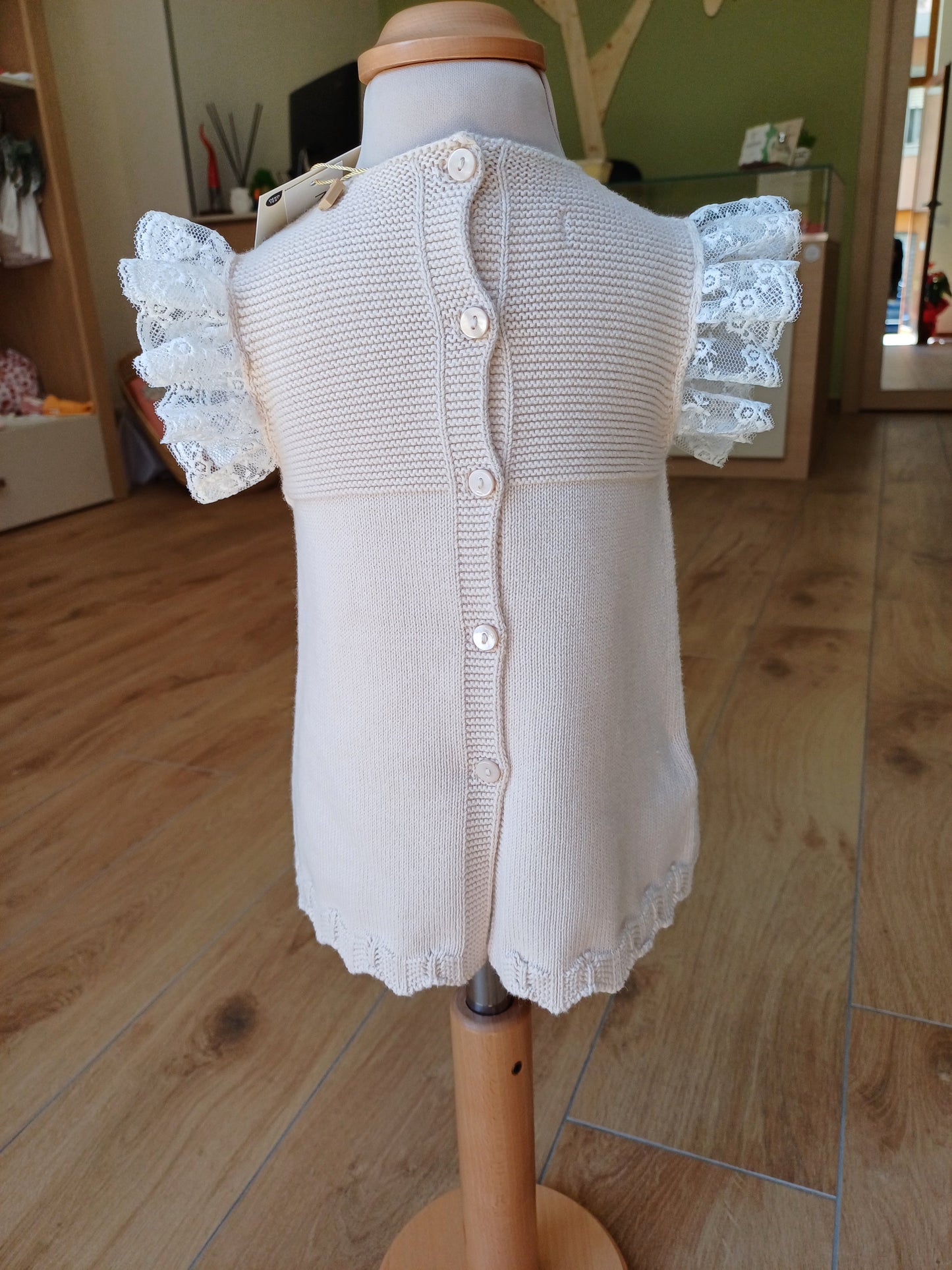 Vestito cerimonia  con fiocco
