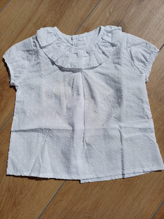 Camicia in plumetis