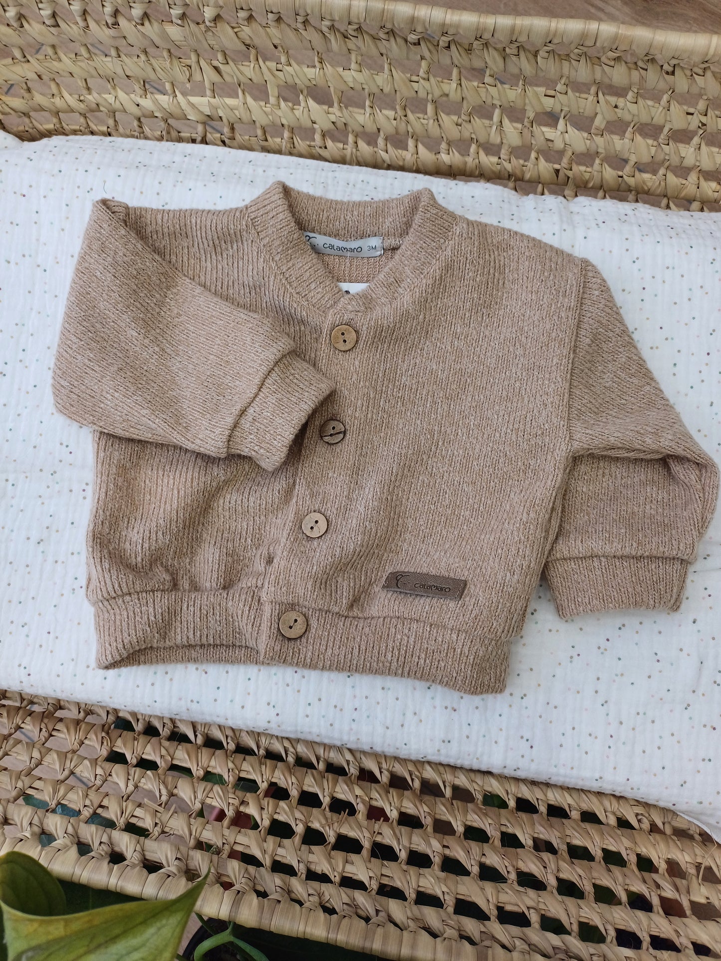Cardigan misto viscosa bimbo