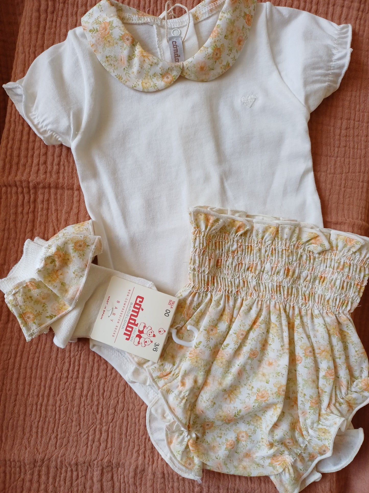 Coulotte e body a fiori