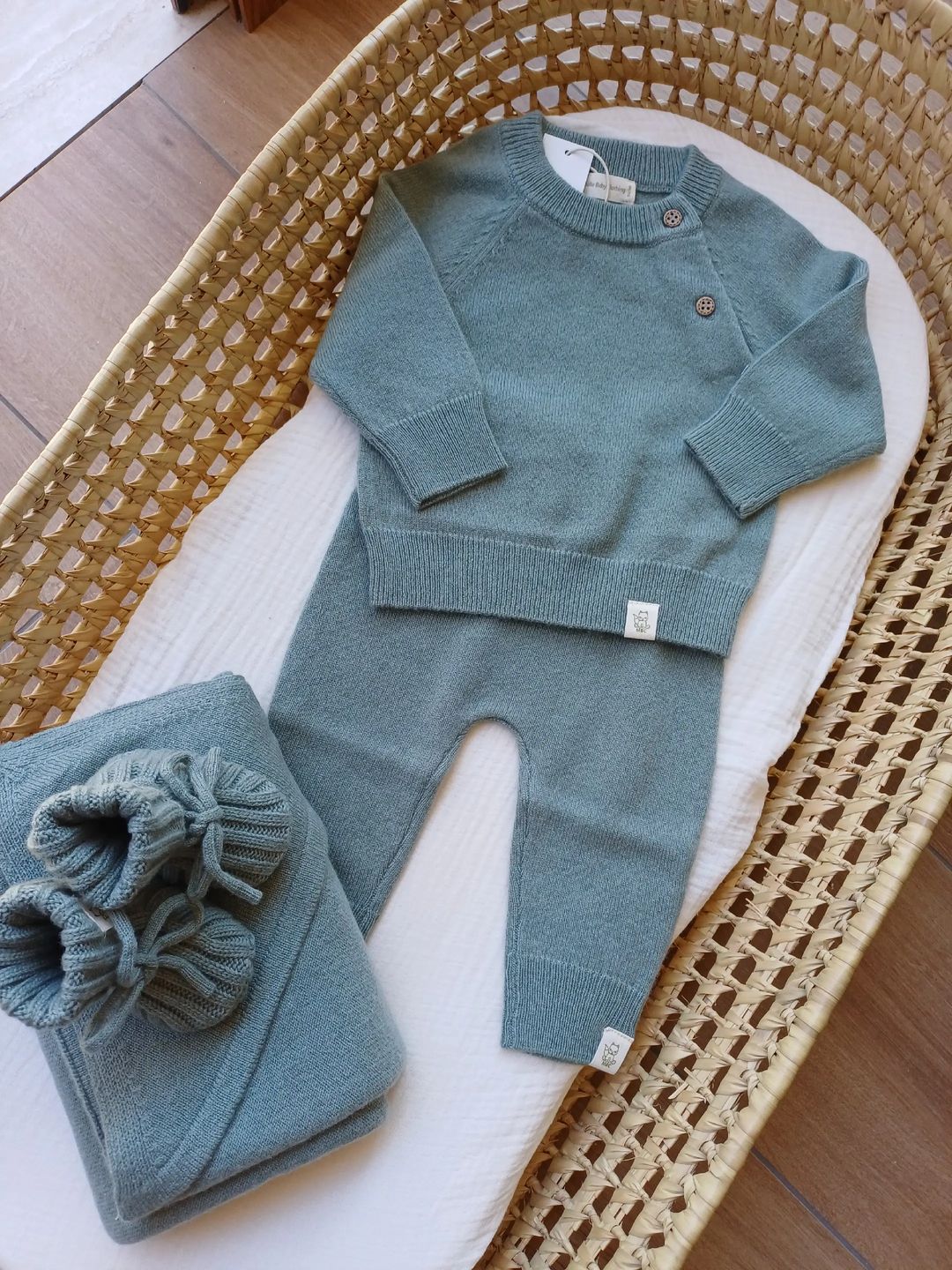 Maglioncino in lana merino e cashmere
