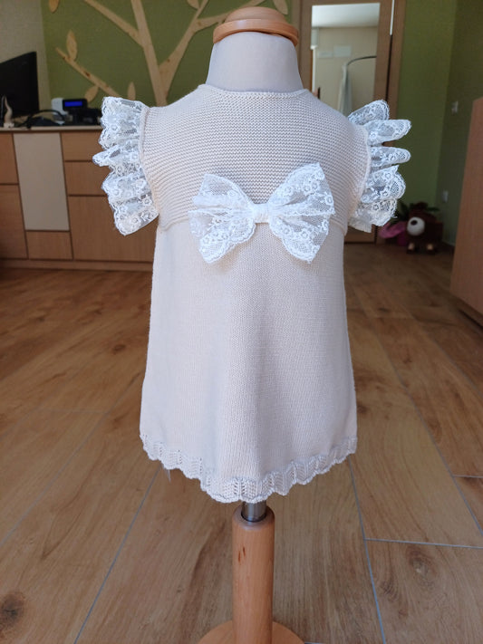 Vestito cerimonia  con fiocco