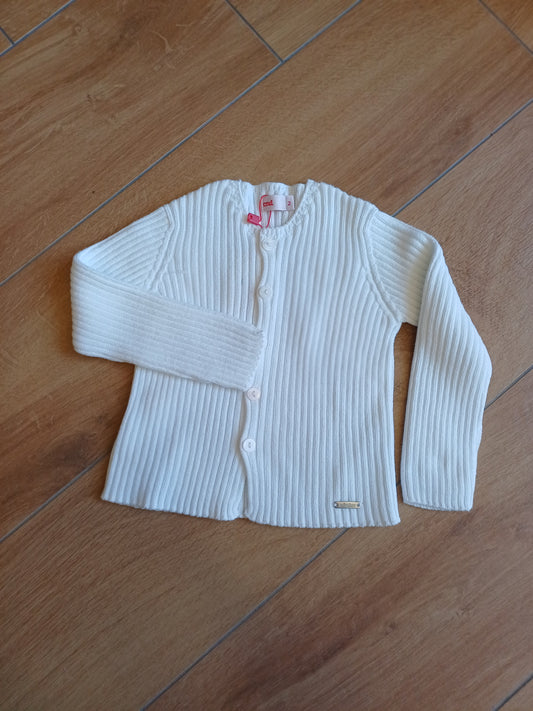 Cardigan in filo di cotone