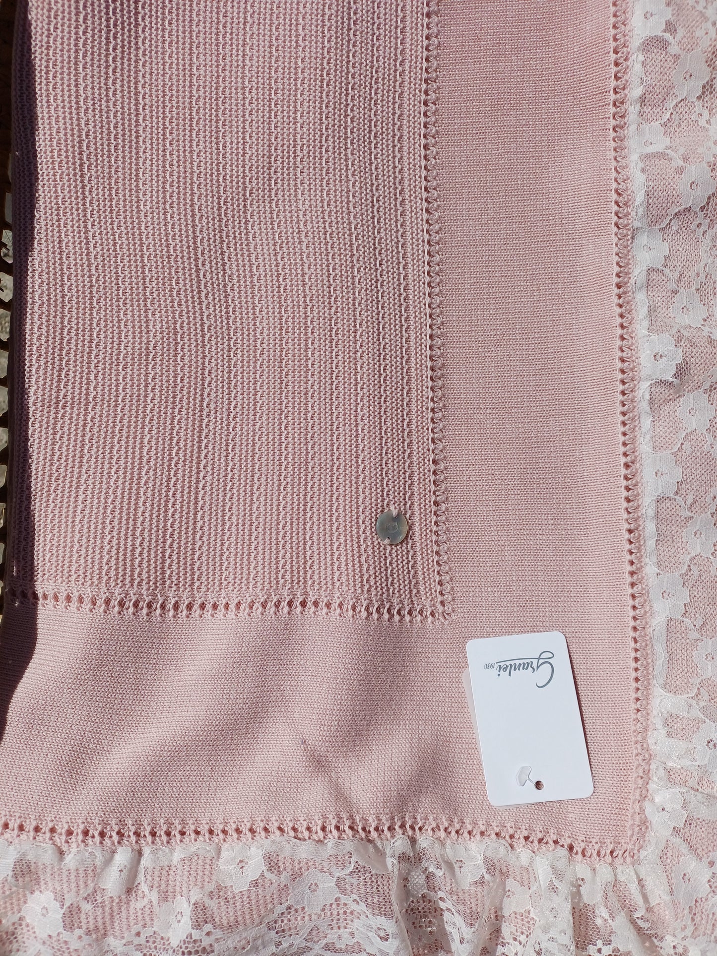 Coperta in filo di cotone