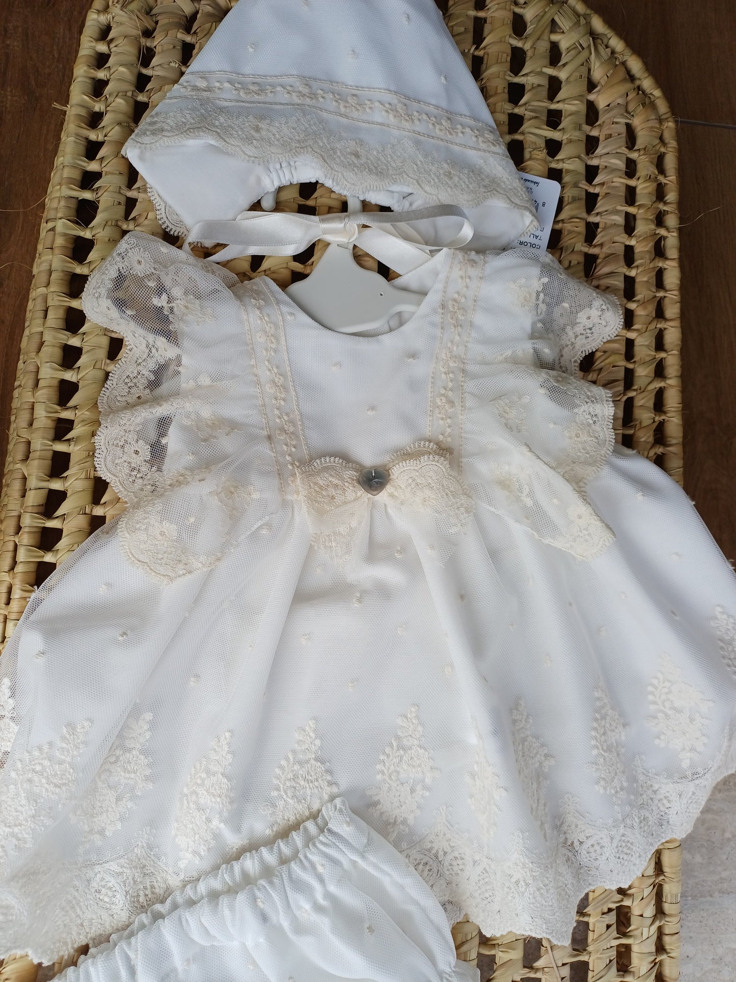 Vestito battesimale bimba